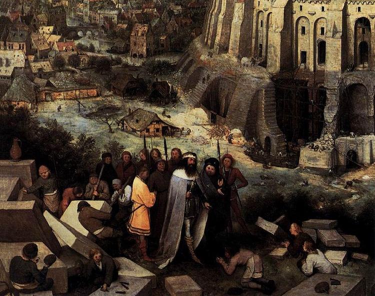 Pieter Bruegel the Elder The Tower of Babel oil painting picture